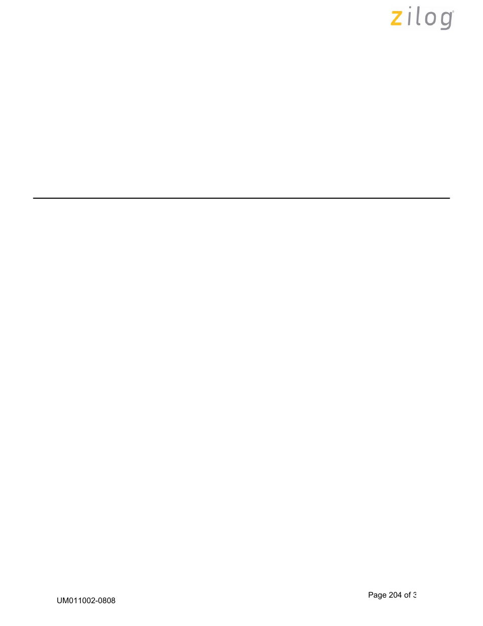Zilog Z16C35 User Manual | Page 210 / 322