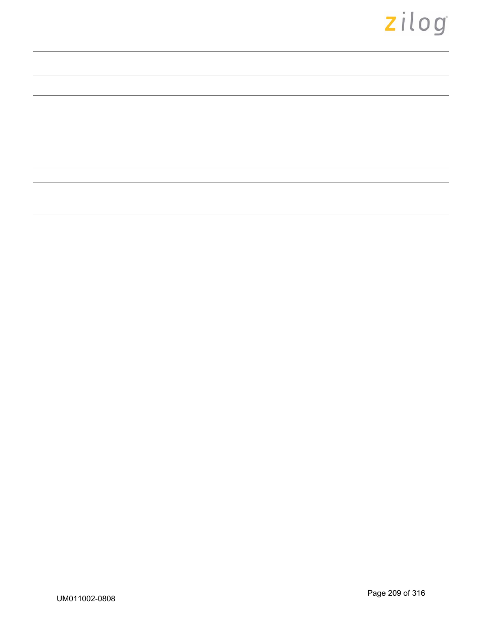 Zilog Z16C35 User Manual | Page 215 / 322