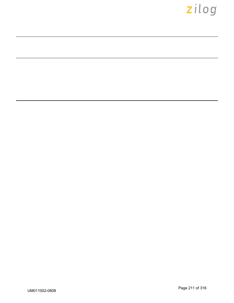 Zilog Z16C35 User Manual | Page 217 / 322
