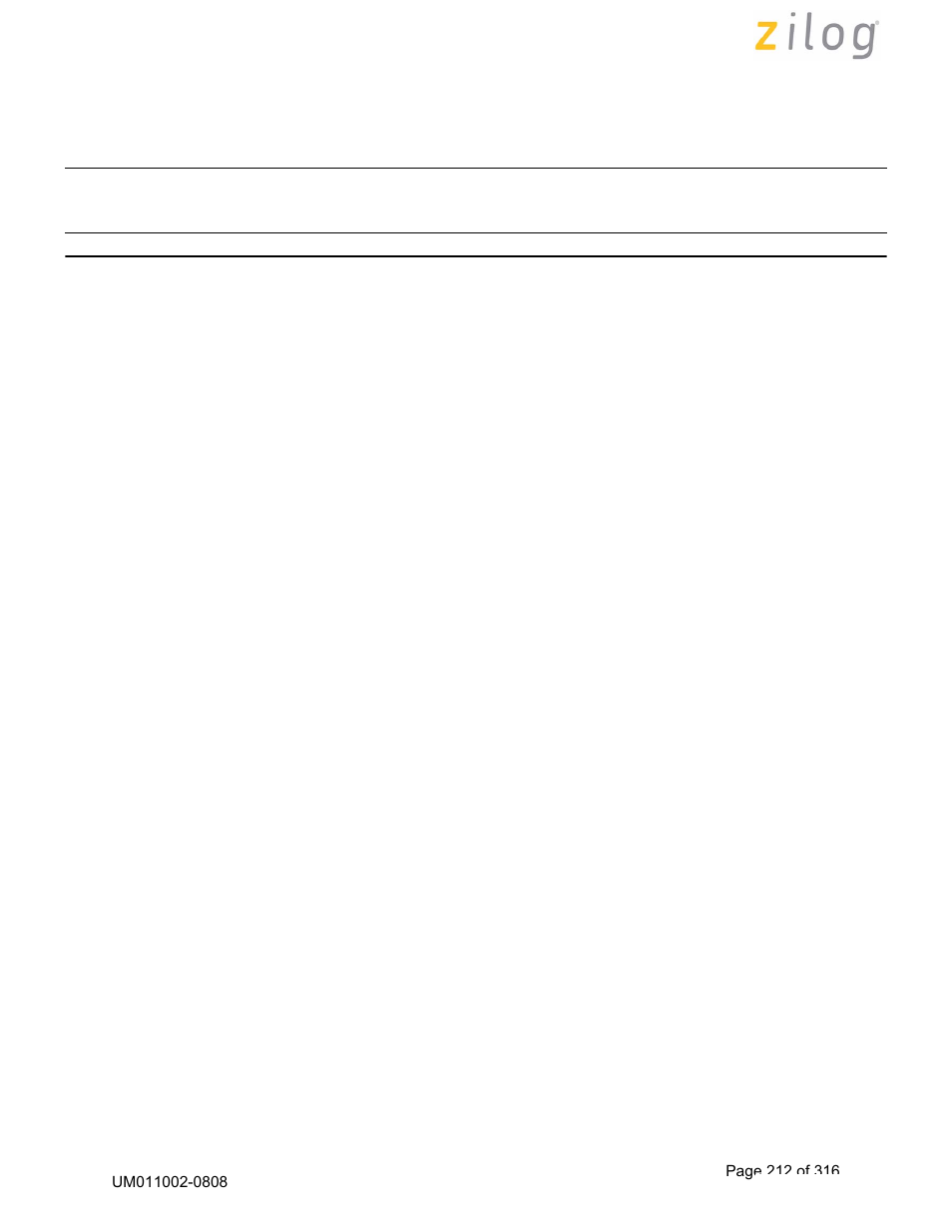 Zilog Z16C35 User Manual | Page 218 / 322