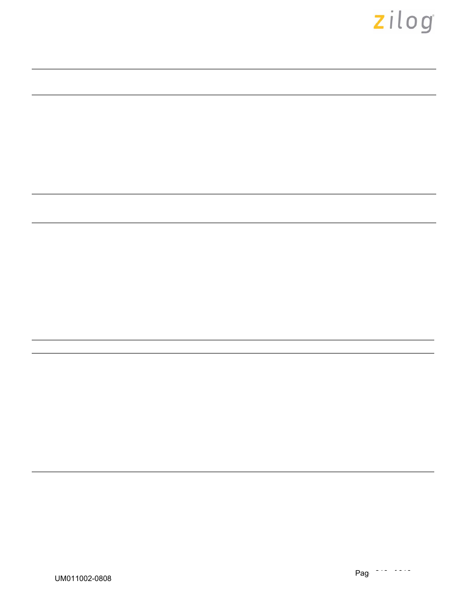 Zilog Z16C35 User Manual | Page 222 / 322