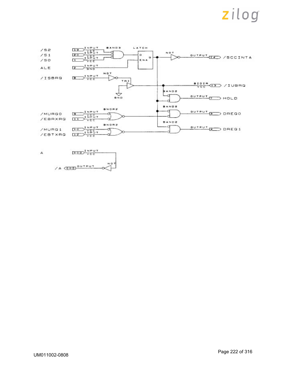 Zilog Z16C35 User Manual | Page 228 / 322