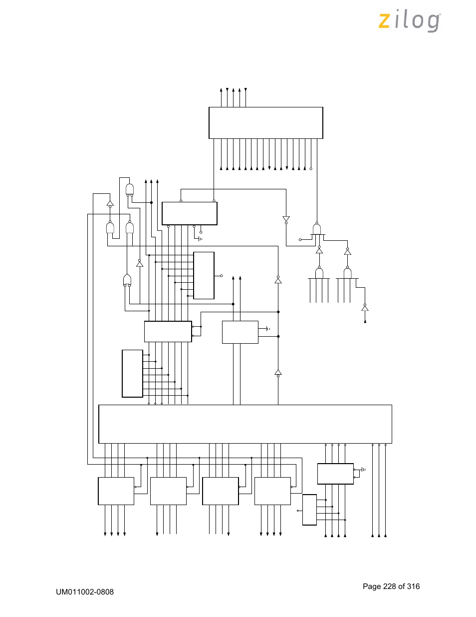 System interface (continued) | Zilog Z16C35 User Manual | Page 234 / 322