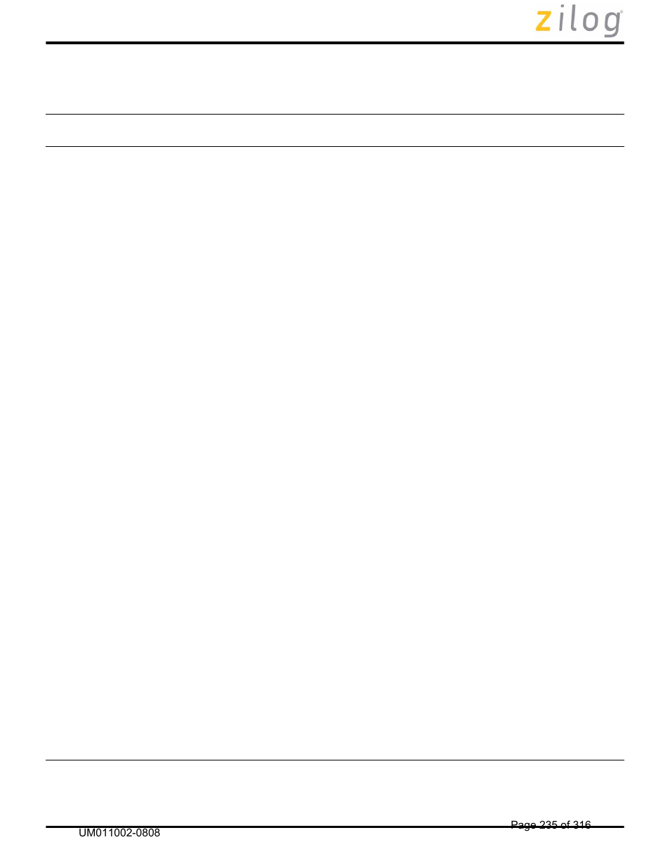 Zilog Z16C35 User Manual | Page 241 / 322