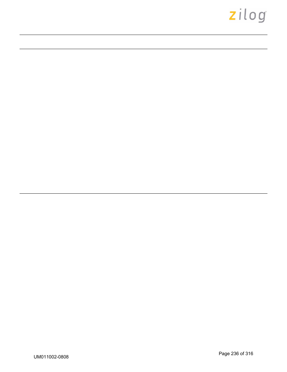 Zilog Z16C35 User Manual | Page 242 / 322