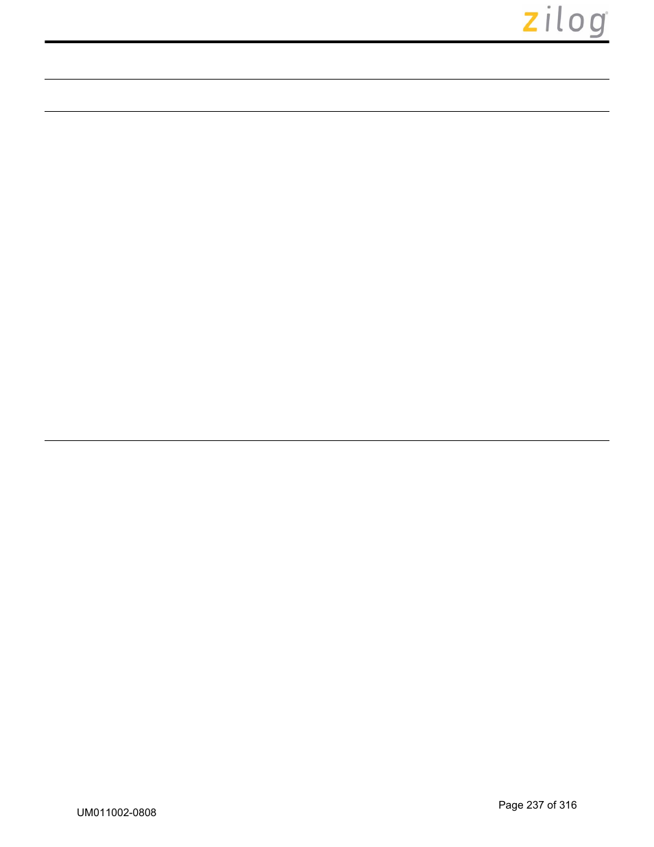 Zilog Z16C35 User Manual | Page 243 / 322