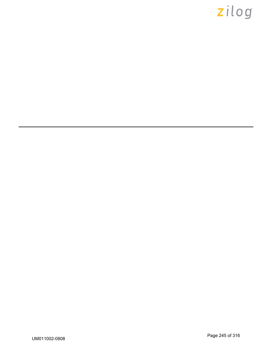 Zilog Z16C35 User Manual | Page 251 / 322