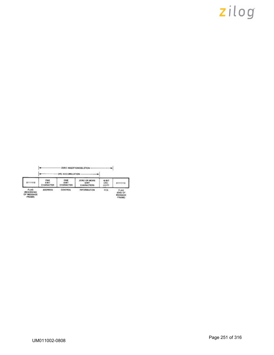Zilog Z16C35 User Manual | Page 257 / 322