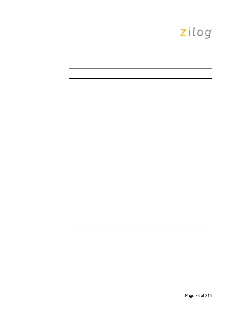 Zilog Z16C35 User Manual | Page 89 / 322
