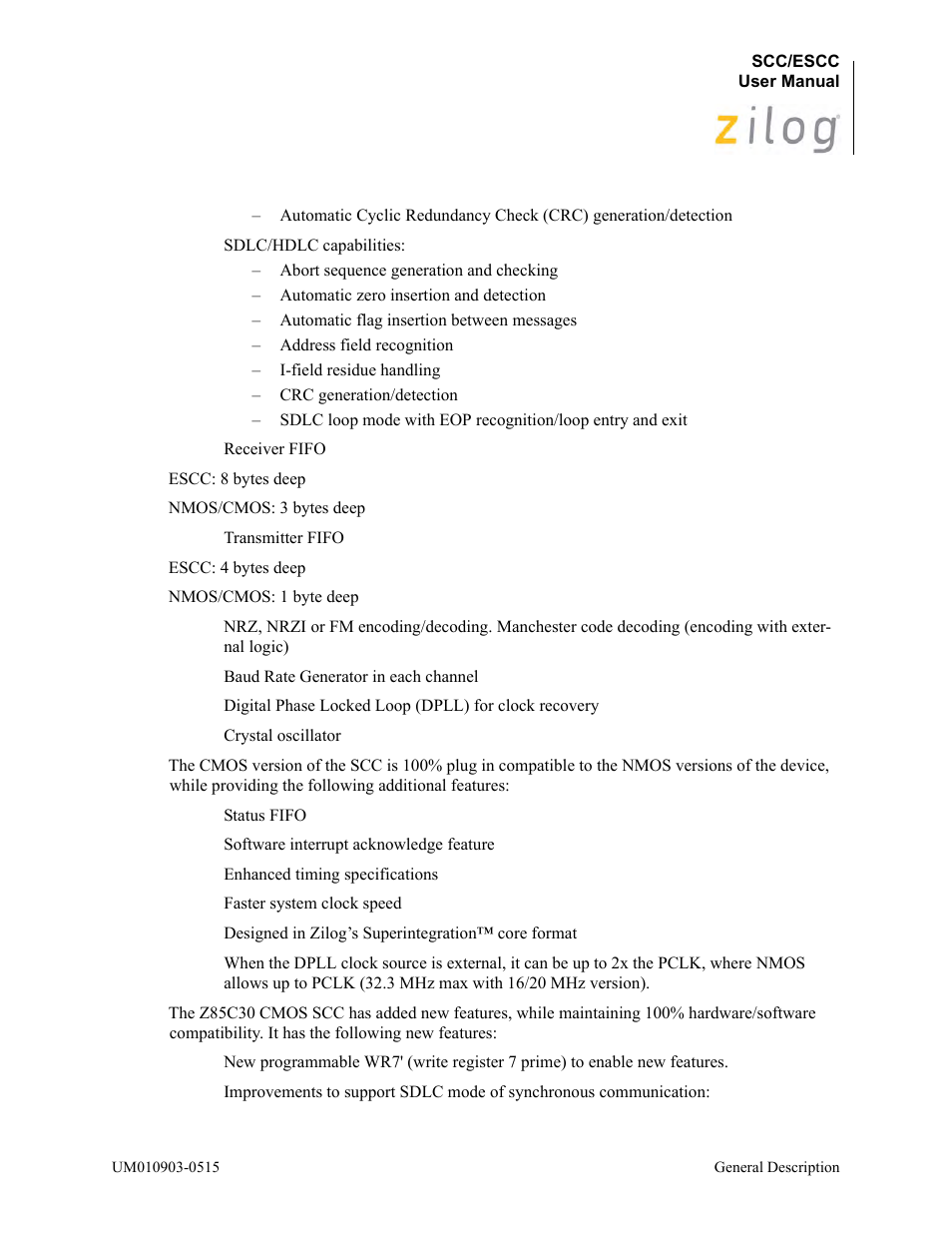 Zilog Z80230 User Manual | Page 10 / 394