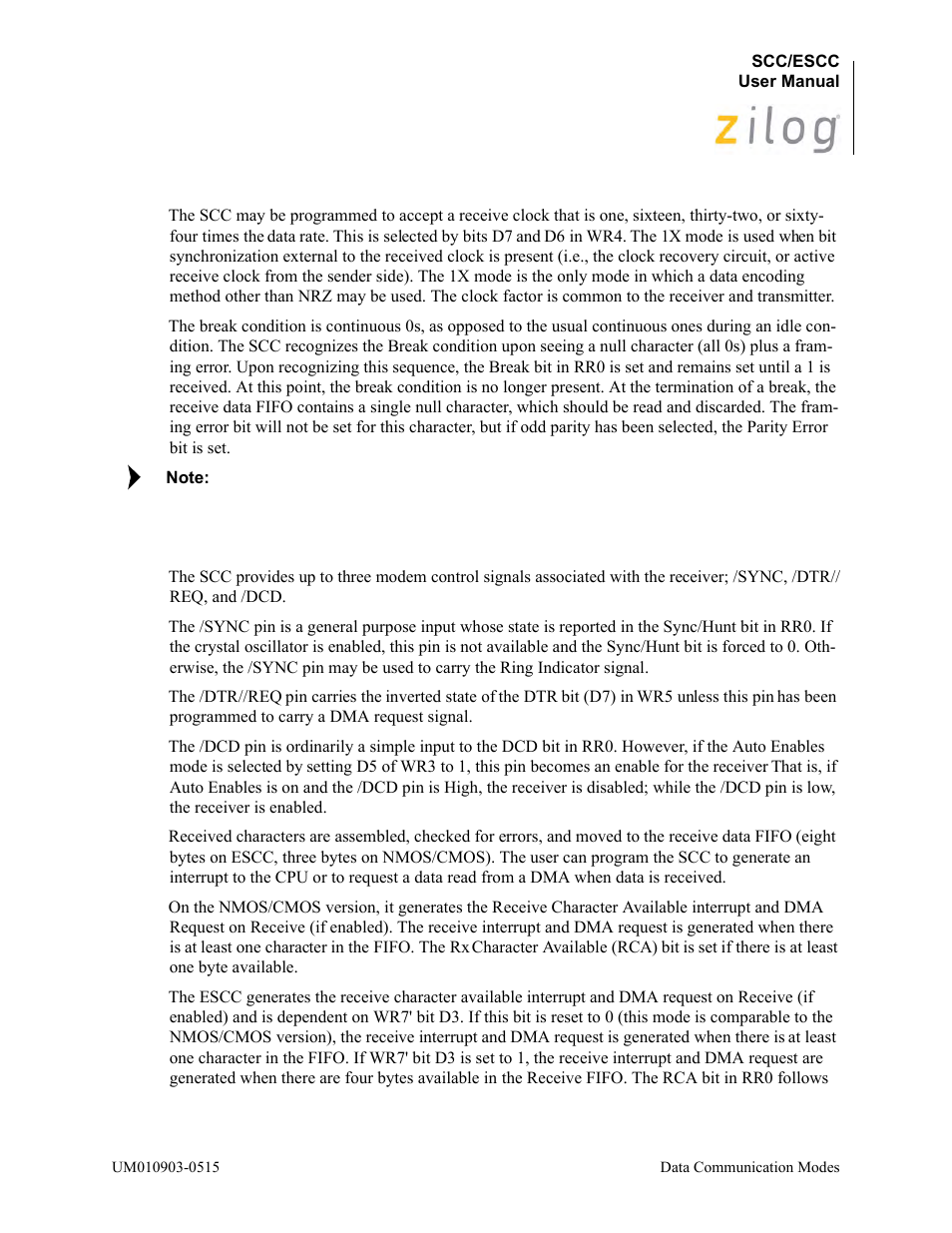 Zilog Z80230 User Manual | Page 104 / 394