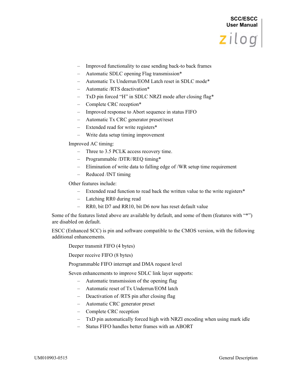 Zilog Z80230 User Manual | Page 11 / 394