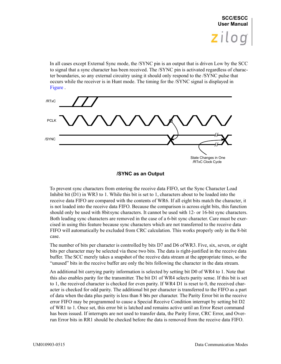 Zilog Z80230 User Manual | Page 113 / 394