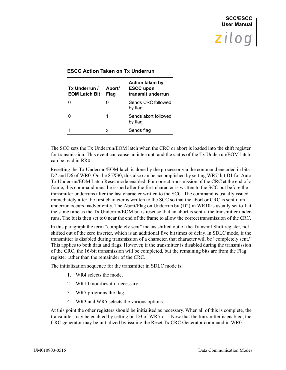 Zilog Z80230 User Manual | Page 124 / 394