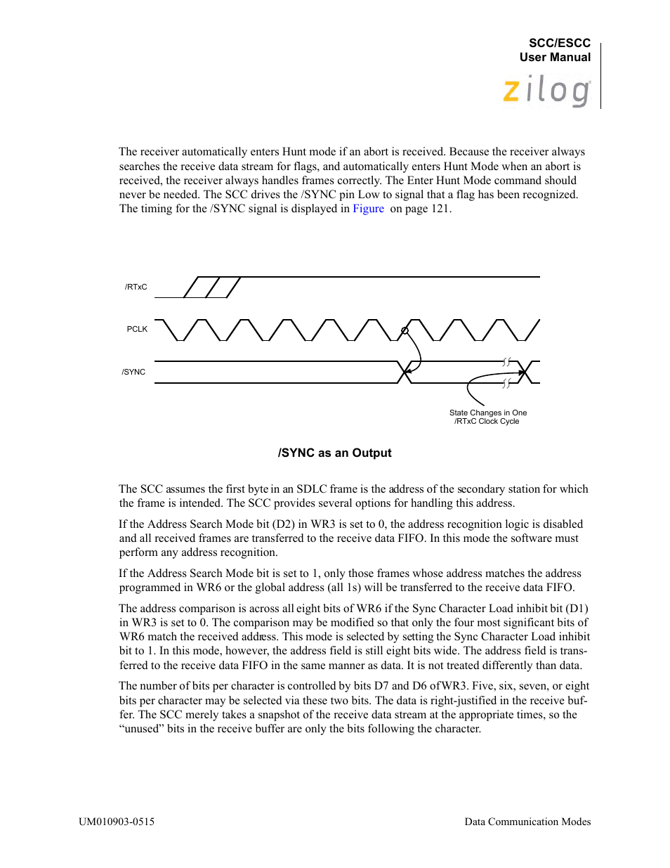 Zilog Z80230 User Manual | Page 128 / 394