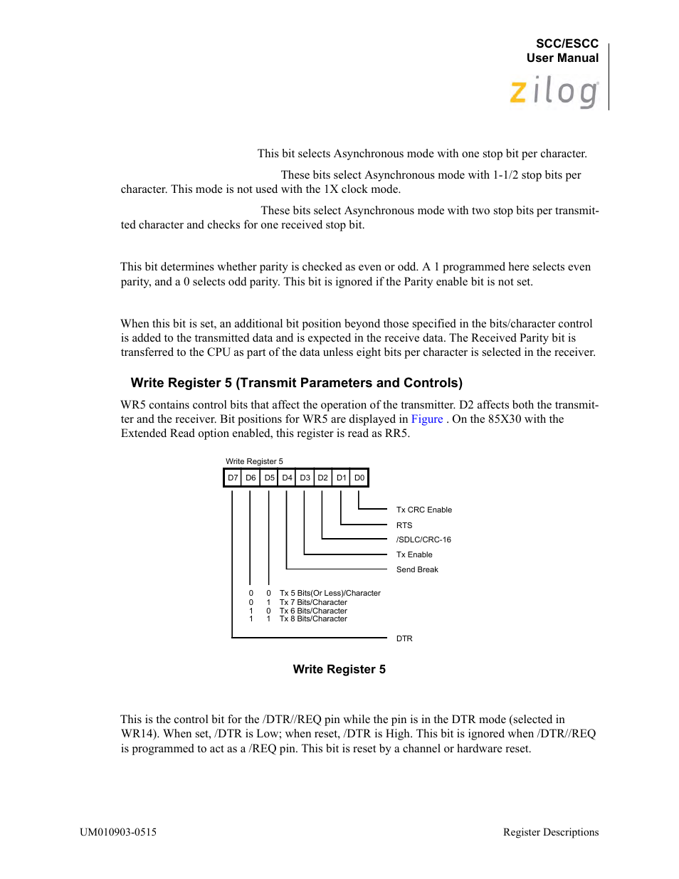 Zilog Z80230 User Manual | Page 159 / 394