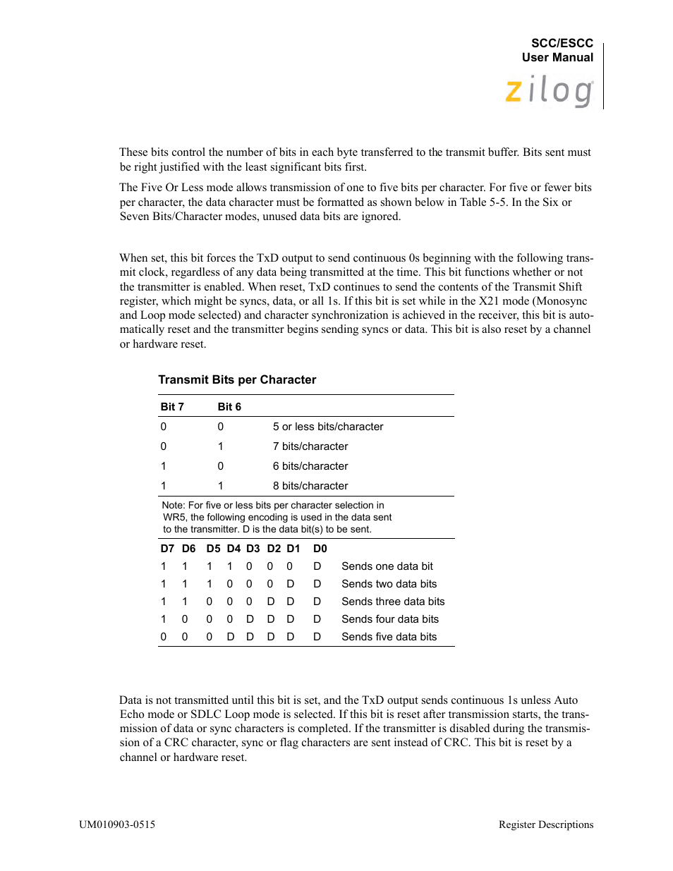 Zilog Z80230 User Manual | Page 160 / 394