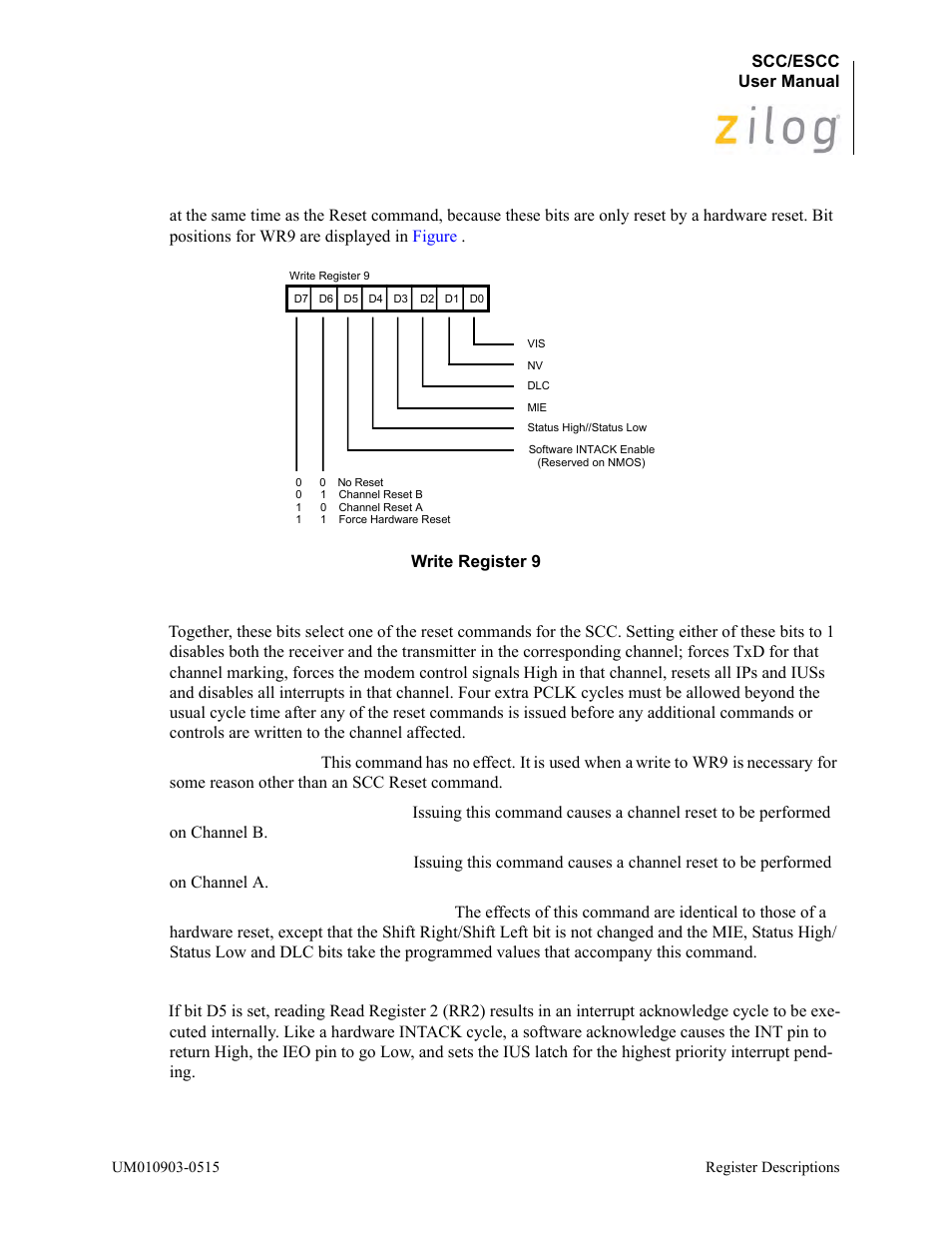 Zilog Z80230 User Manual | Page 167 / 394