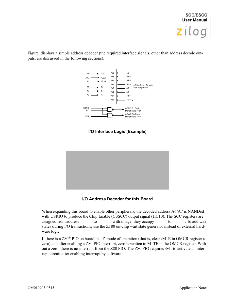 Scc/escc user manual | Zilog Z80230 User Manual | Page 229 / 394