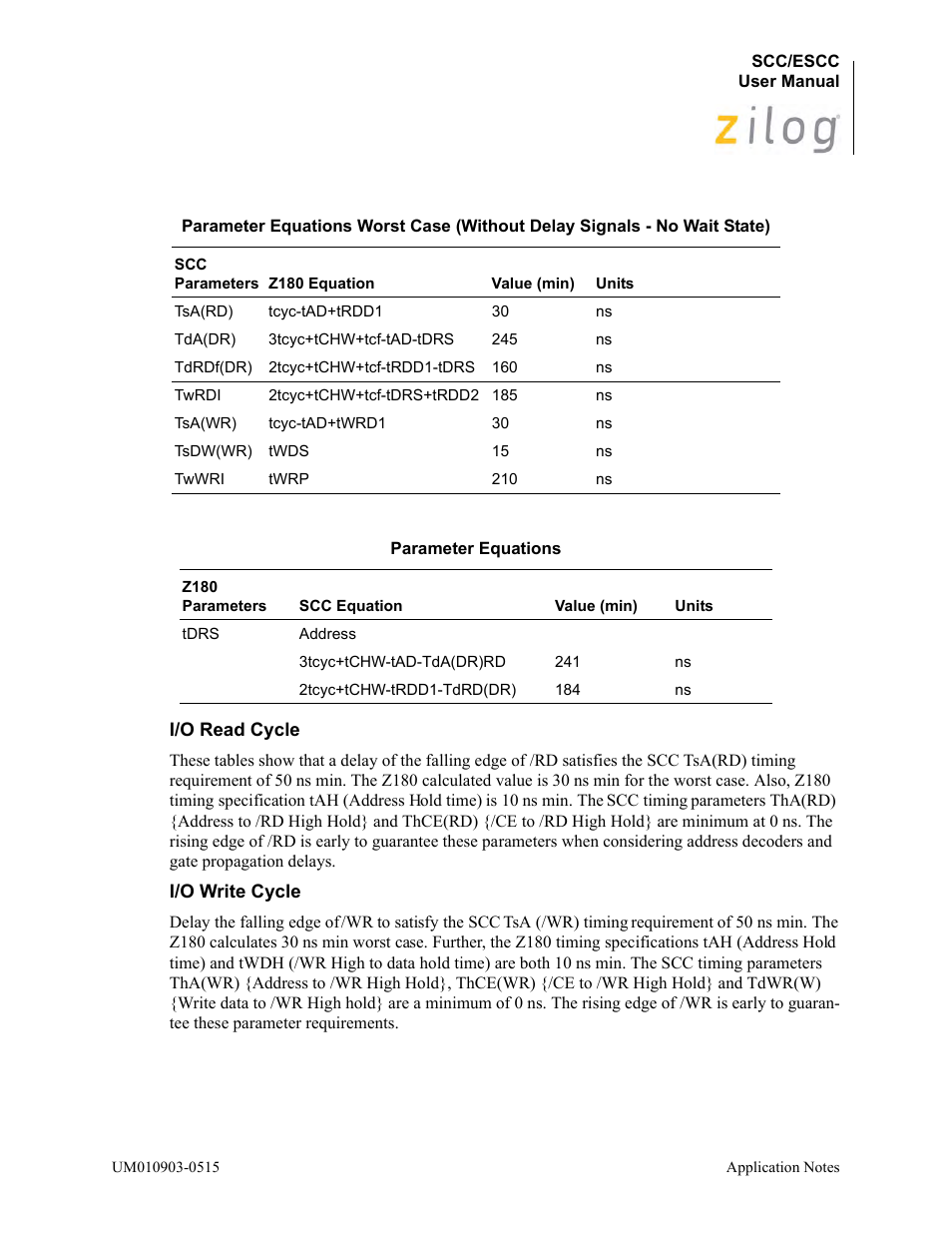 Zilog Z80230 User Manual | Page 236 / 394