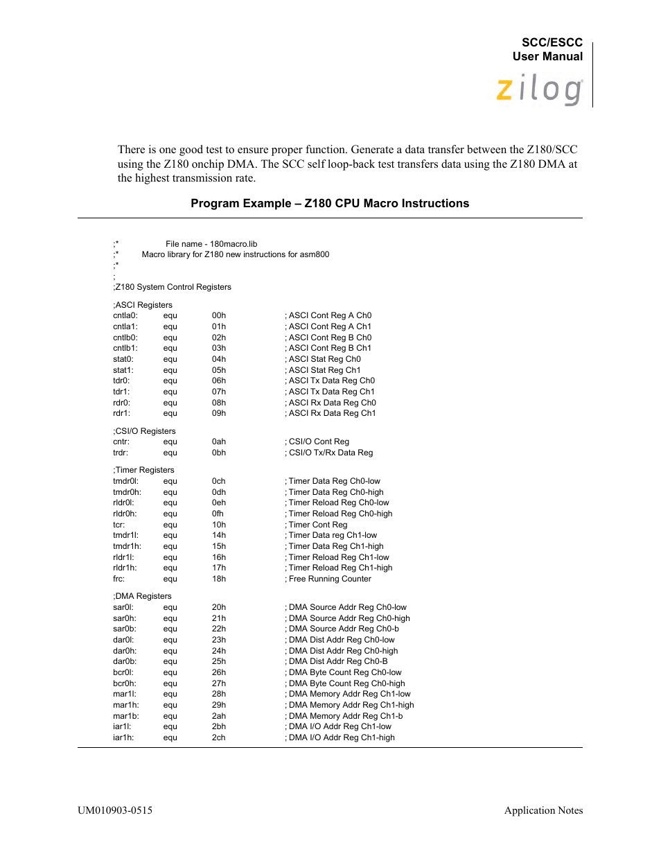 Scc/escc user manual | Zilog Z80230 User Manual | Page 248 / 394
