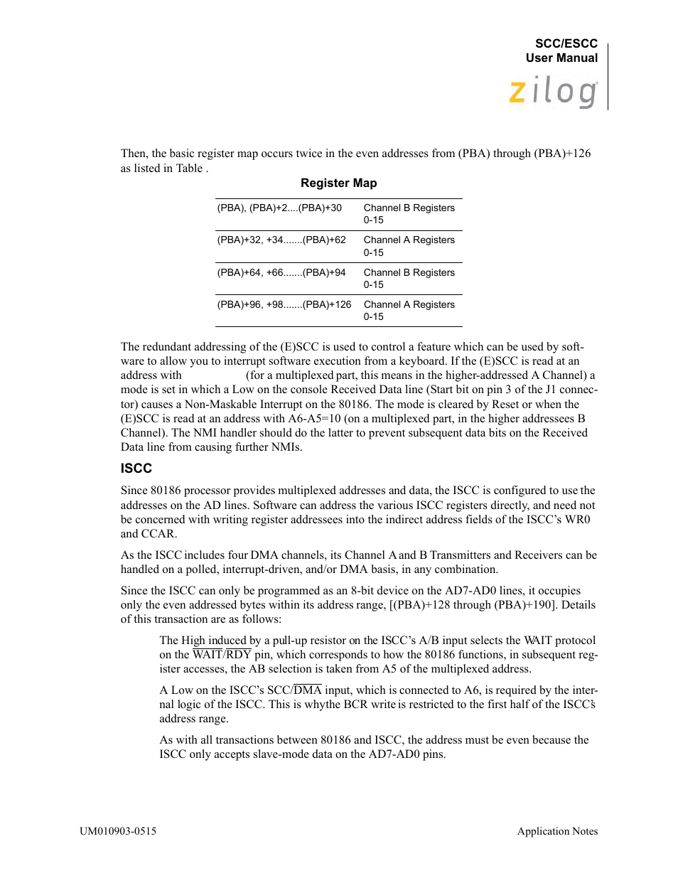 Zilog Z80230 User Manual | Page 266 / 394