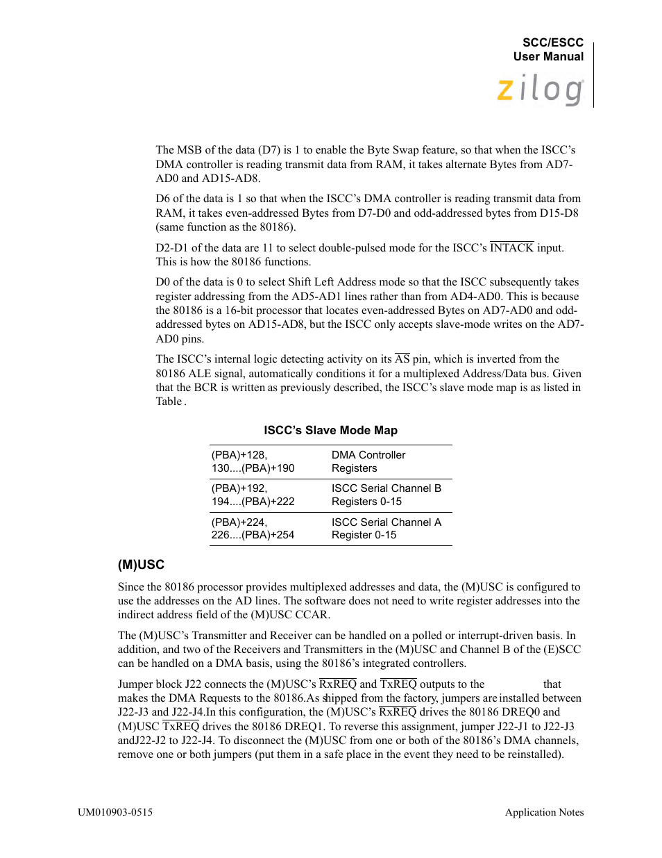 Zilog Z80230 User Manual | Page 267 / 394