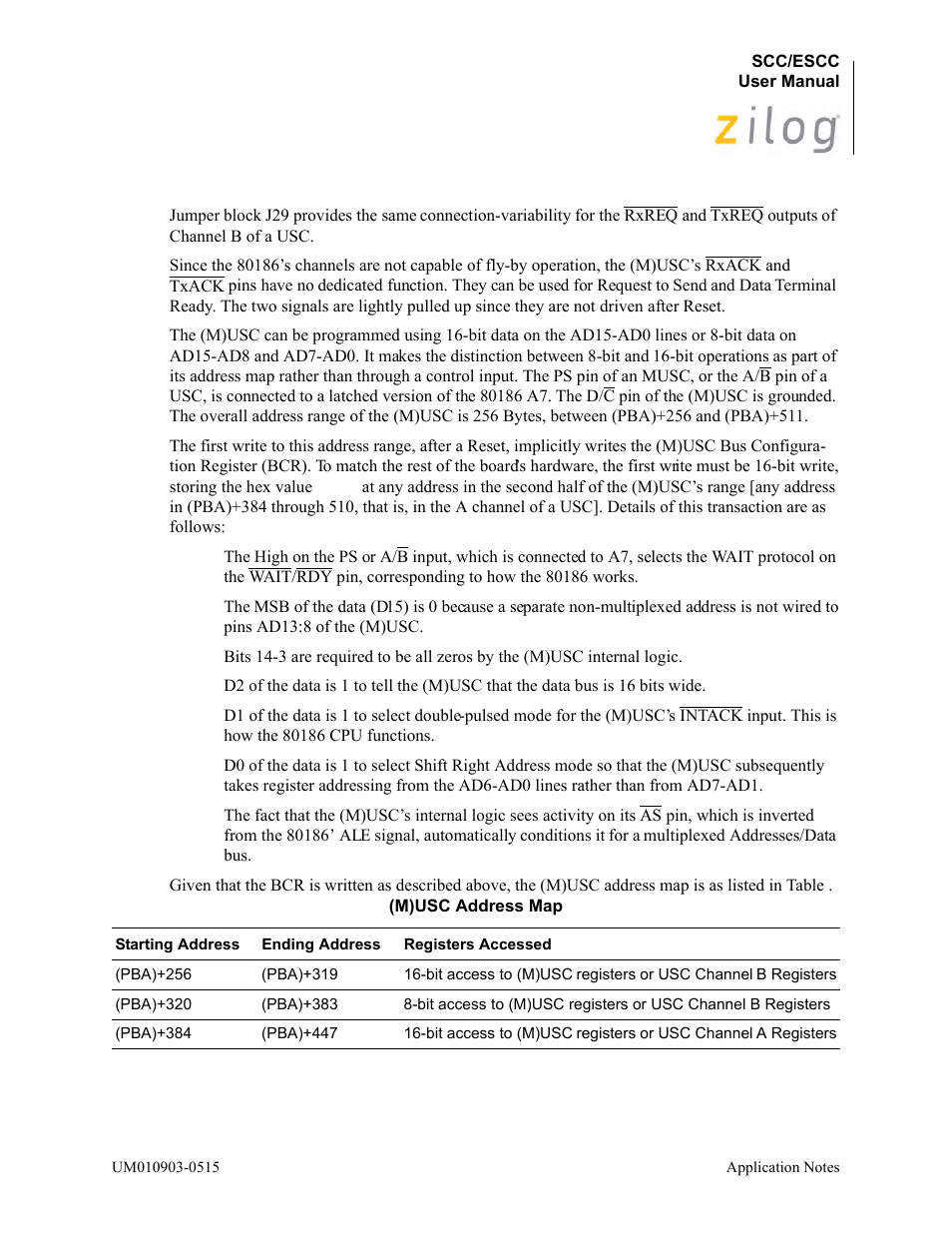 Zilog Z80230 User Manual | Page 268 / 394