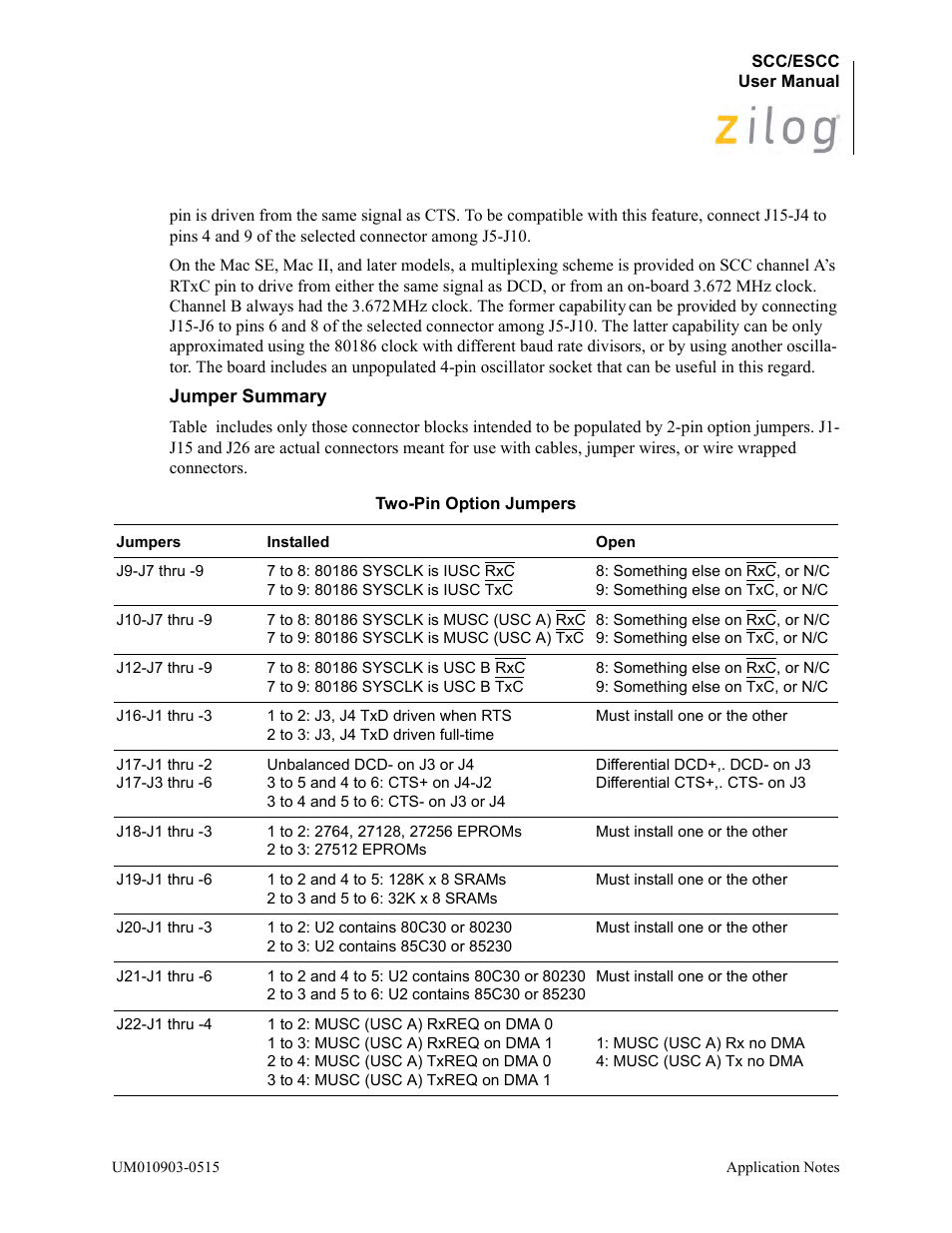 Zilog Z80230 User Manual | Page 276 / 394