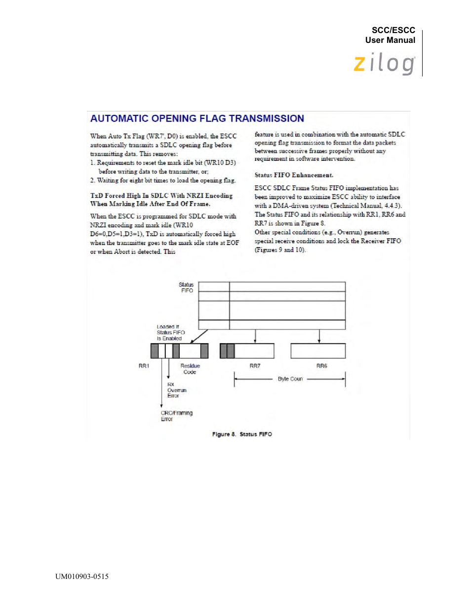 Zilog Z80230 User Manual | Page 325 / 394