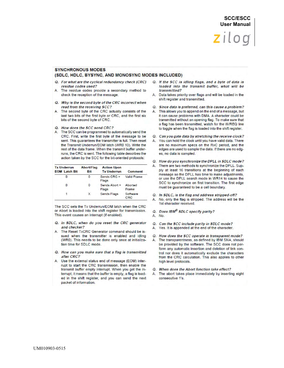 Zilog Z80230 User Manual | Page 377 / 394