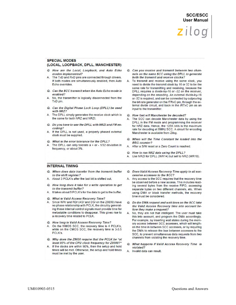 Zilog Z80230 User Manual | Page 385 / 394