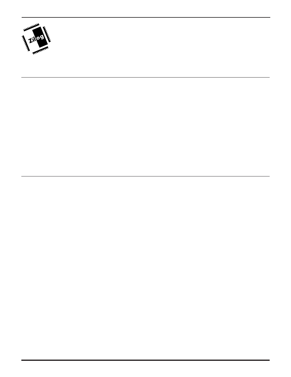 Hapter, Ddress, Paces | Zilog Z80380 User Manual | Page 9 / 268