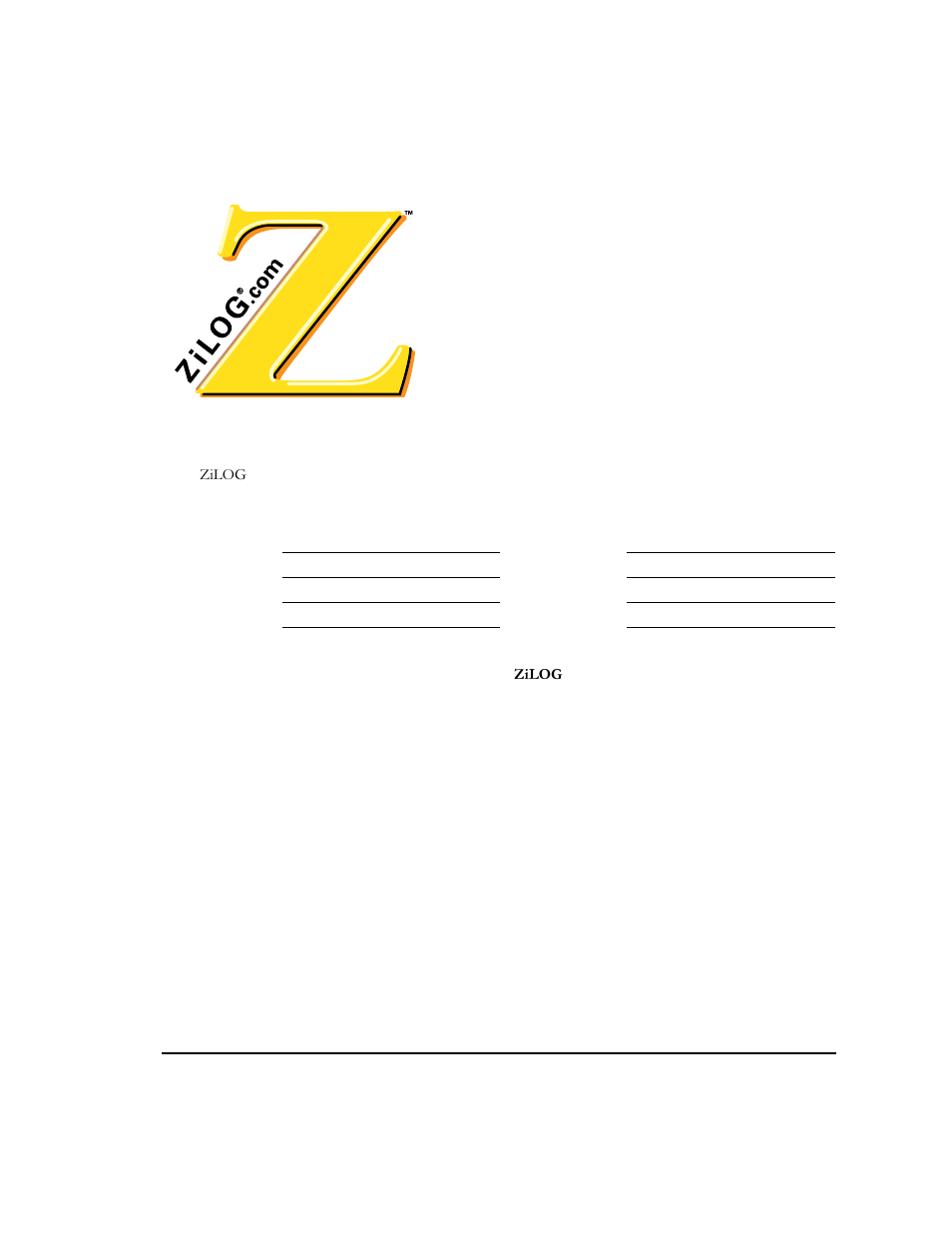 Appendix c problem/suggestion report form, Appendix c, Problem/suggestion report form | Ppendix | Zilog Z80380 User Manual | Page 101 / 116