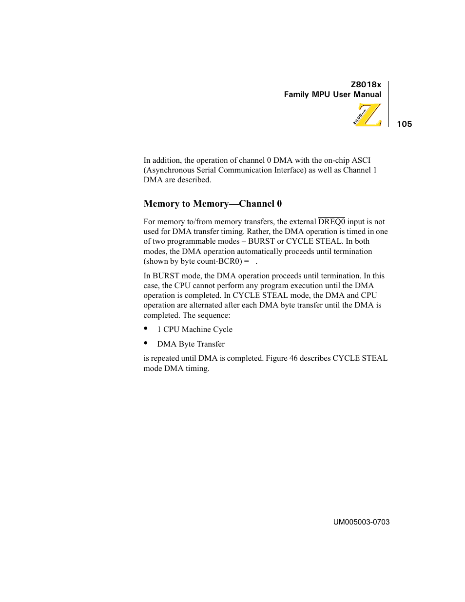 Zilog Z80180 User Manual | Page 120 / 326