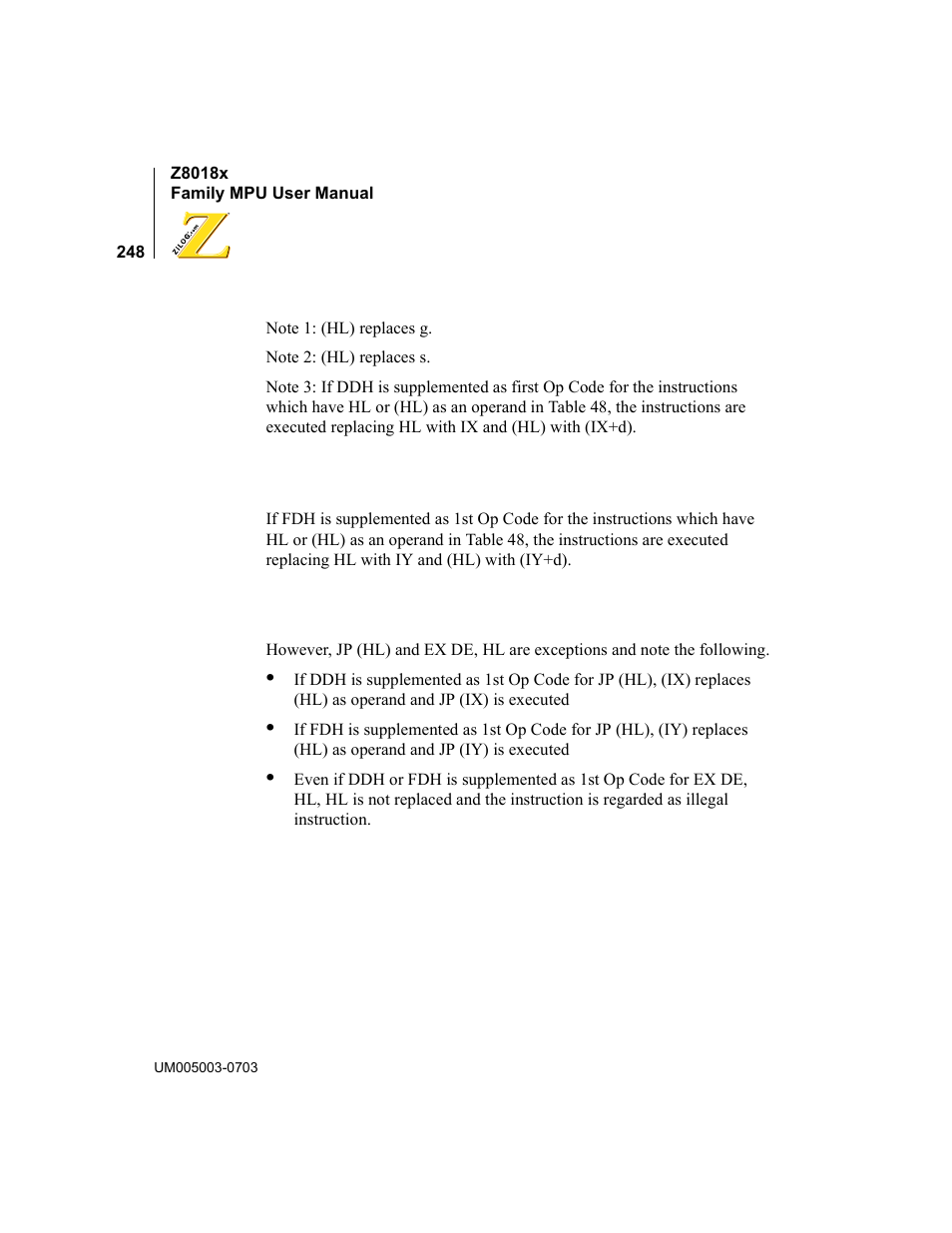 Zilog Z80180 User Manual | Page 264 / 326