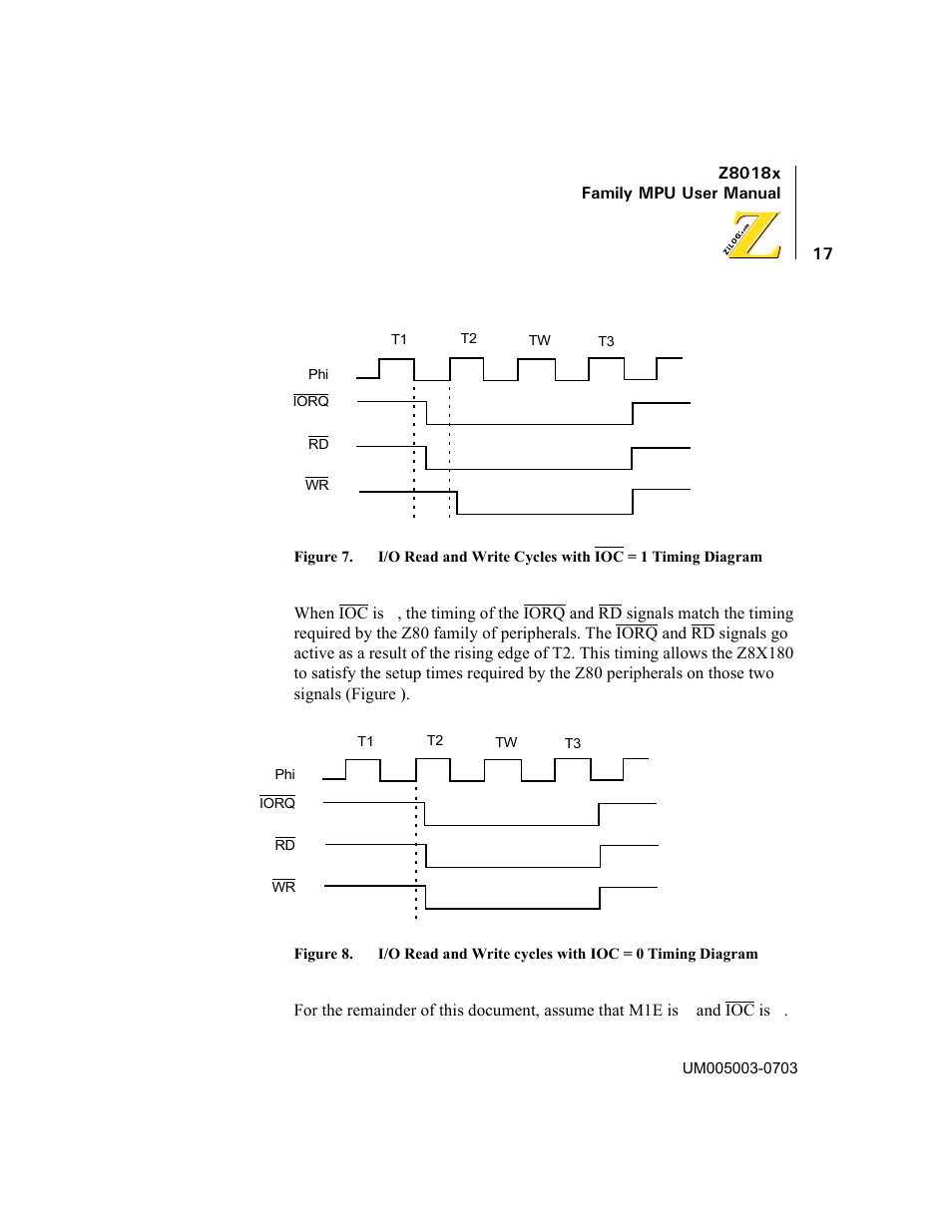 Figure 7, Figure 8 | Zilog Z80180 User Manual | Page 32 / 326