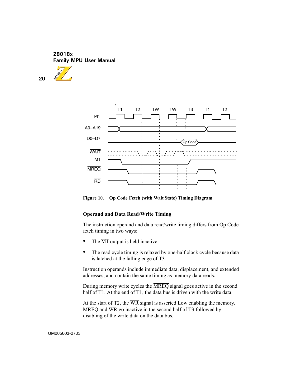 Zilog Z80180 User Manual | Page 35 / 326