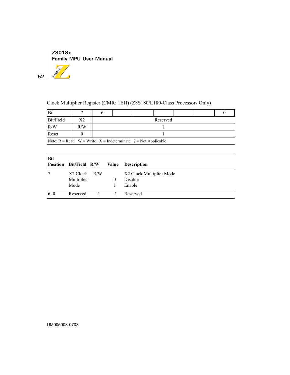 Zilog Z80180 User Manual | Page 67 / 326