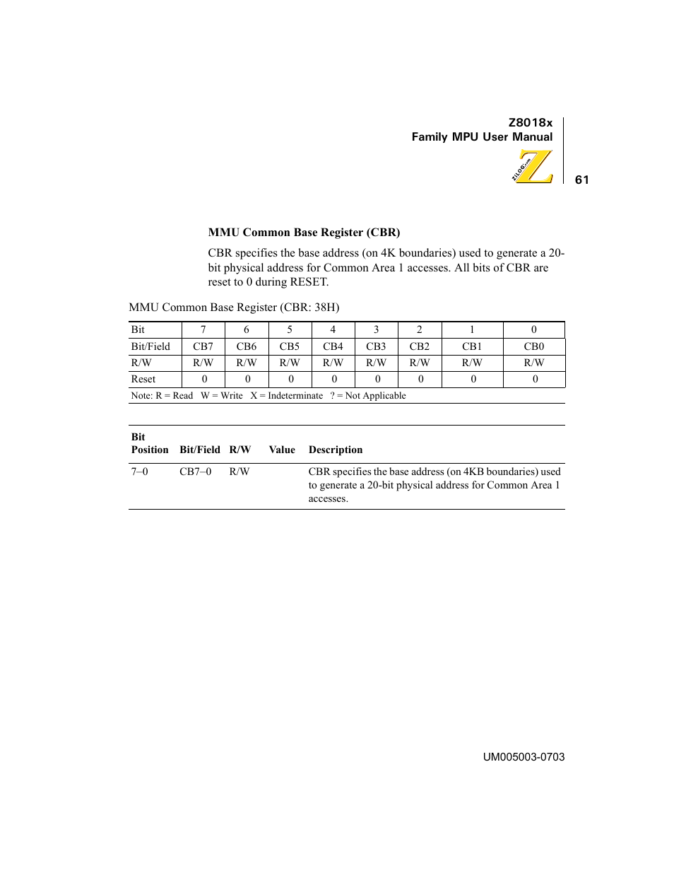 Zilog Z80180 User Manual | Page 76 / 326