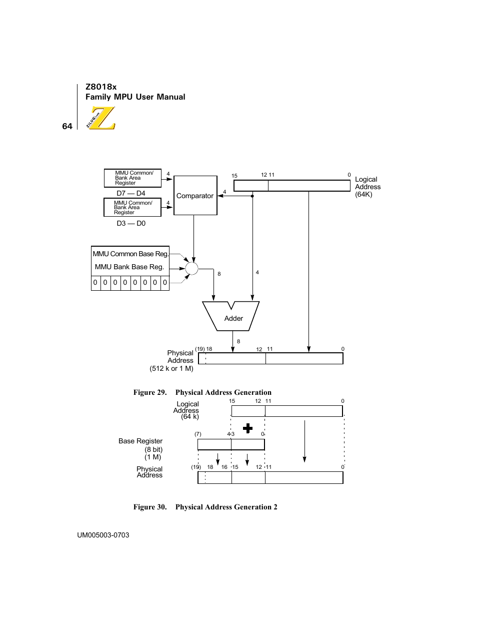 Zilog Z80180 User Manual | Page 79 / 326