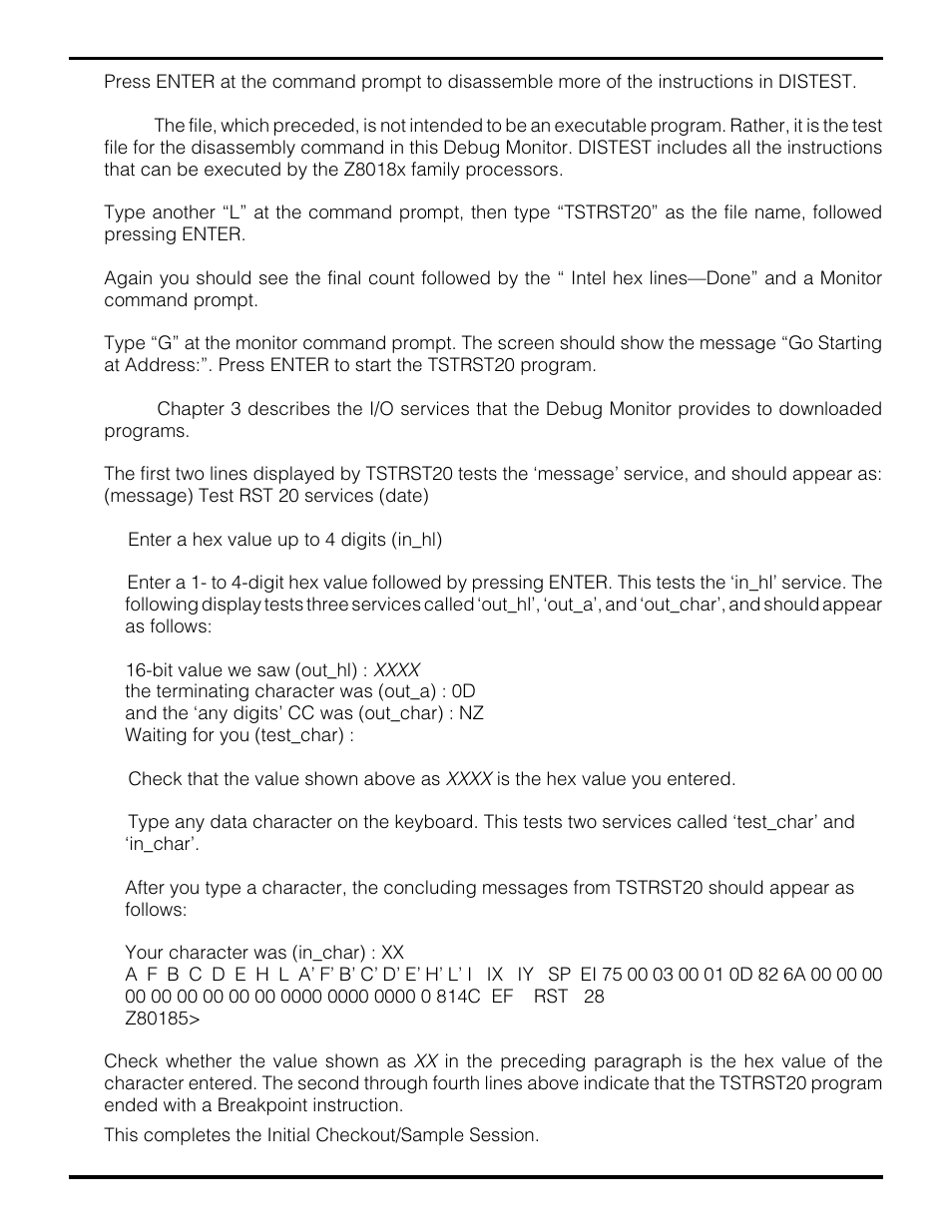 Zilog Z80195 User Manual | Page 20 / 47