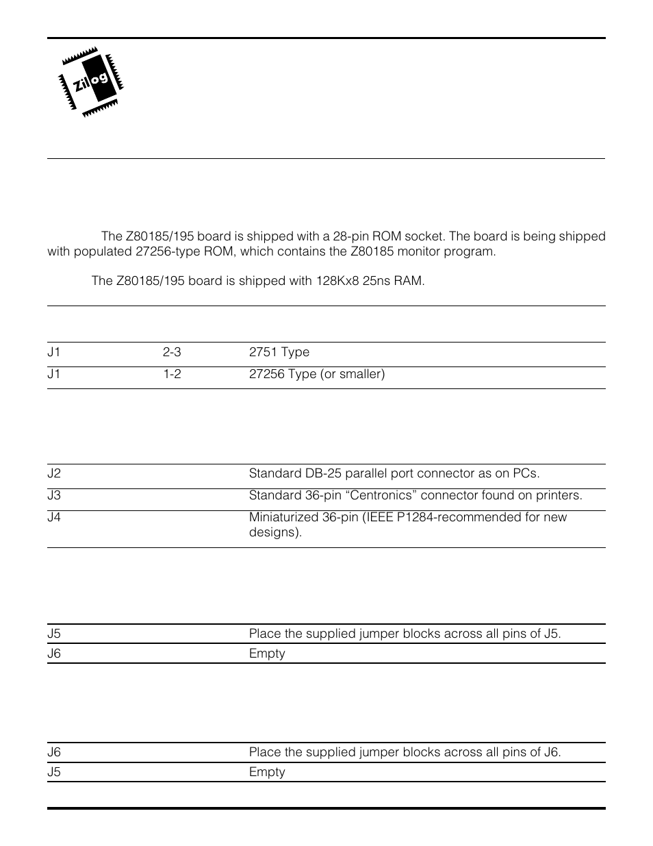 Hapter | Zilog Z80195 User Manual | Page 37 / 47