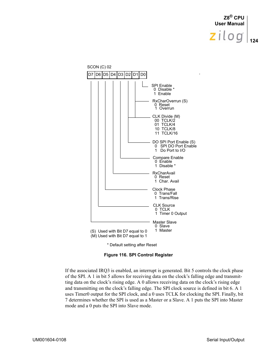 Figure 116 | Zilog Z86193 User Manual | Page 131 / 260