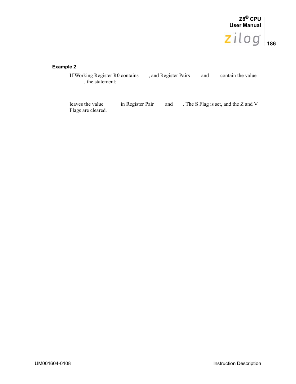 Zilog Z86193 User Manual | Page 193 / 260