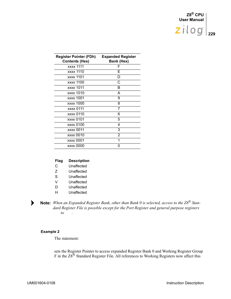 Zilog Z86193 User Manual | Page 236 / 260