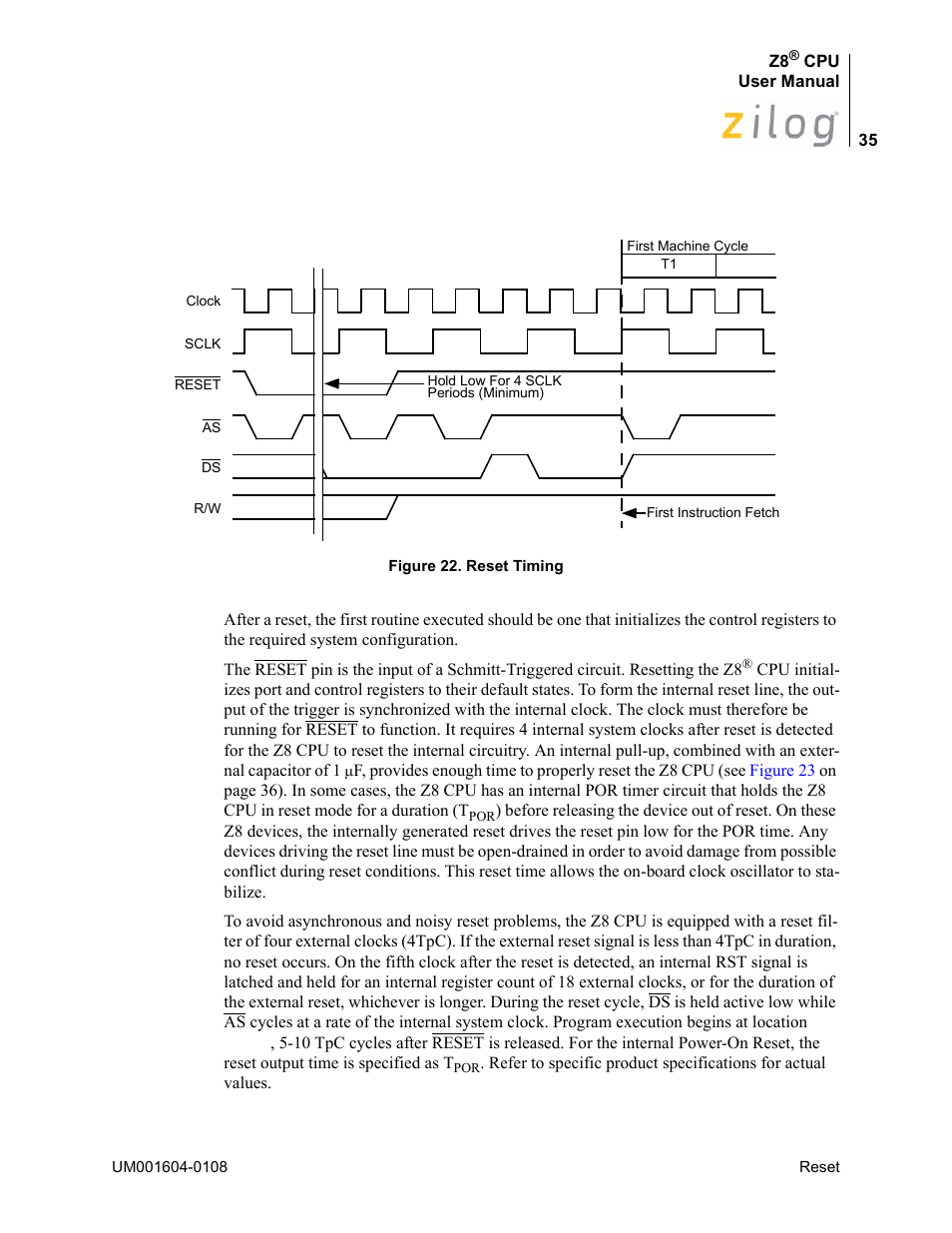 Zilog Z86193 User Manual | Page 42 / 260