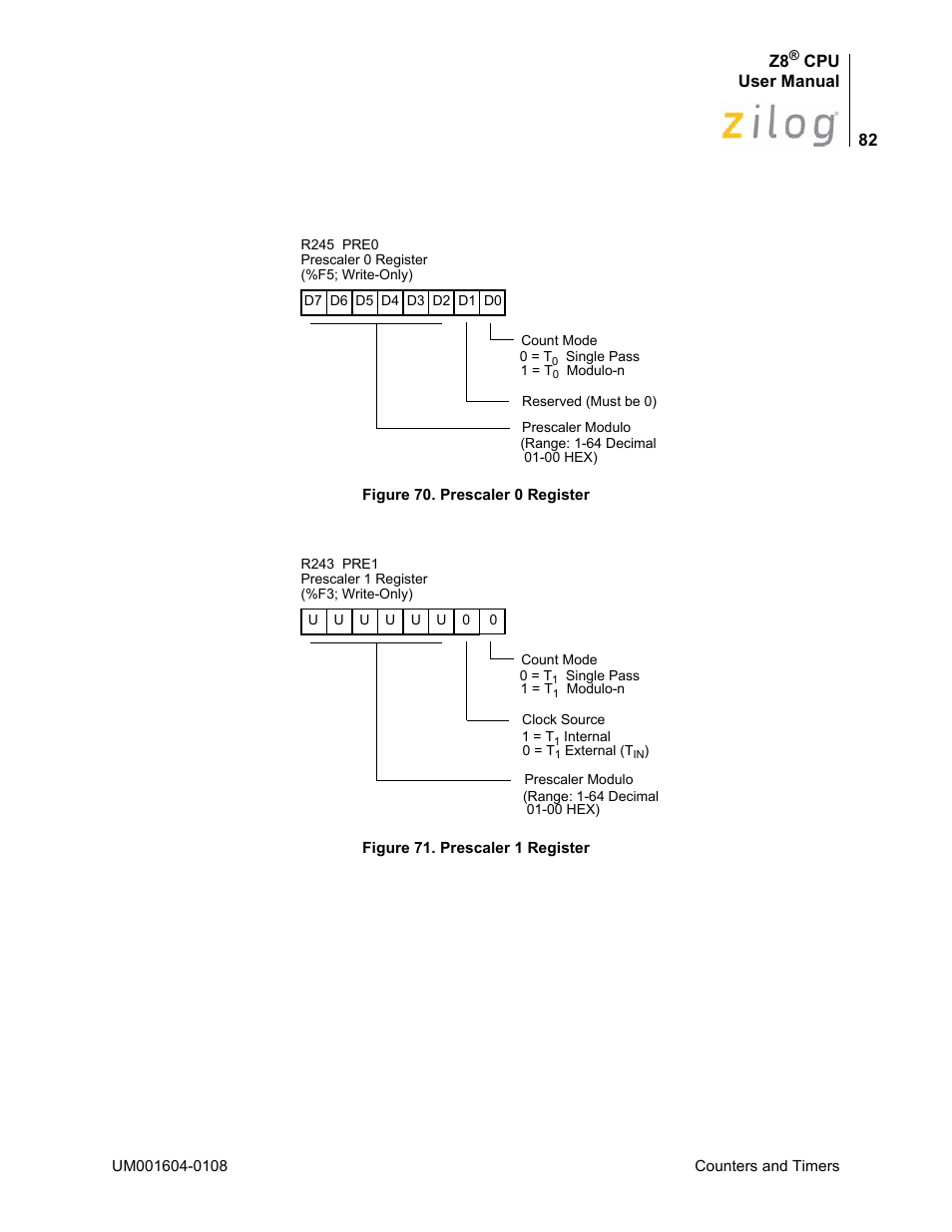 Figure 70, Figure 71 | Zilog Z86193 User Manual | Page 89 / 260