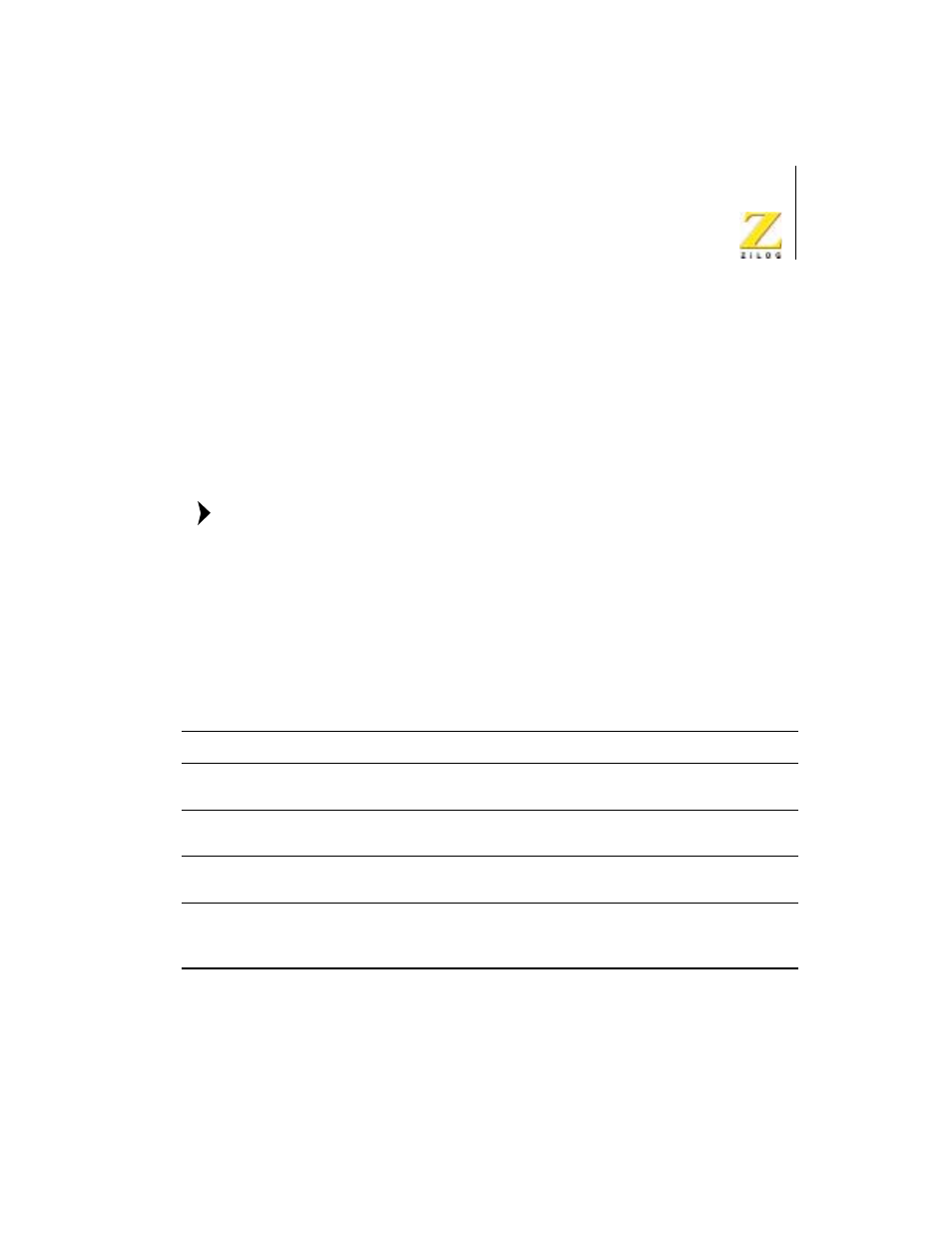 Resetting, Led operation, Table 3 | Front led assignments | Zilog Z86C36 User Manual | Page 31 / 64
