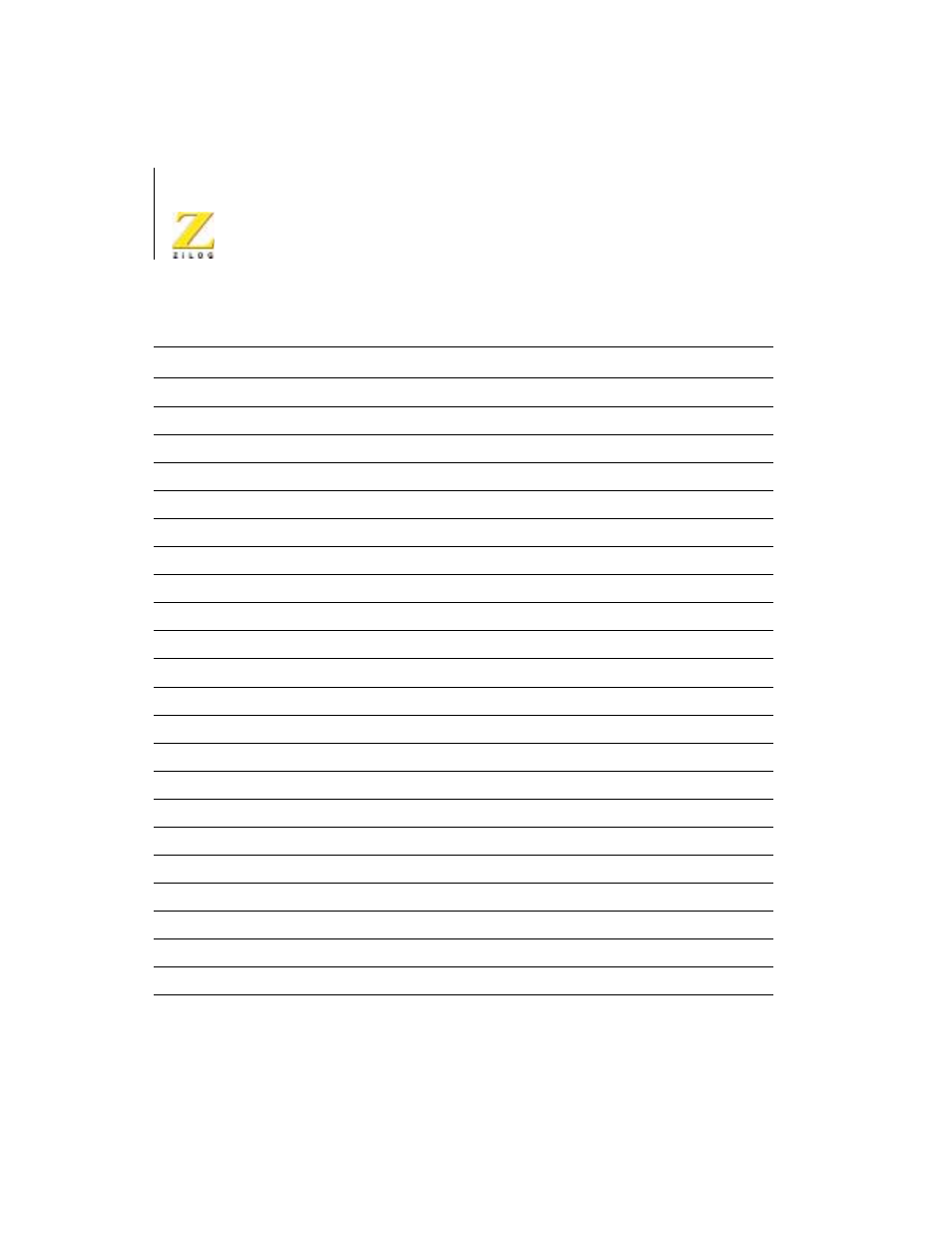 Zilog Z86C36 User Manual | Page 48 / 64